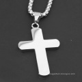 New Classic Small Charms Cross Pendants Silver Jewelry Stainless Steel Jewelry Necklace